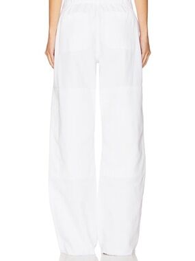 Re-Done. White Wide-Leg Patchwork Drawstring Pants. BRAND NEW!!!